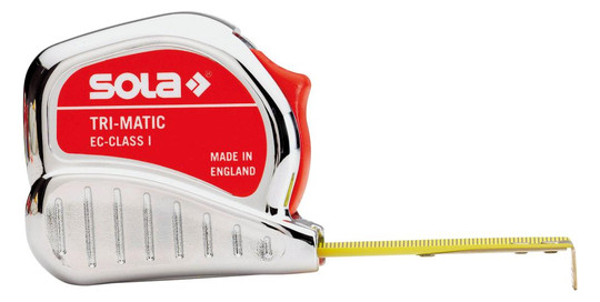 SOLA-Rollbandmaß TRI-MATIC 10 m
