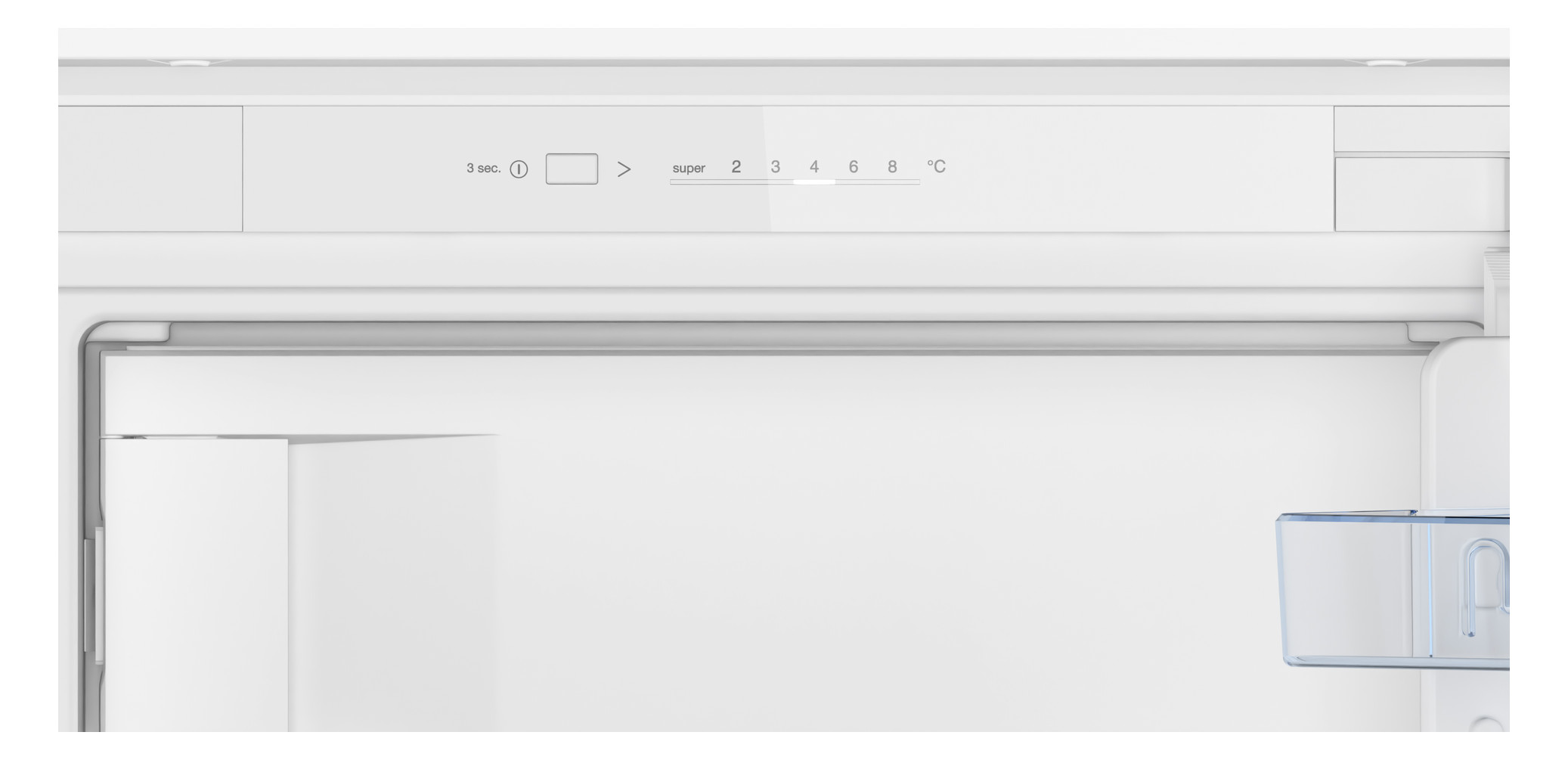 Kühlschrank EB E 172/15l N1225mm integr Schlepp 147kwh ws B541mm H1221mm