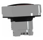 Drucktaster Front 2f rt/gn Ø22,5mm rnd IP66 Tastend