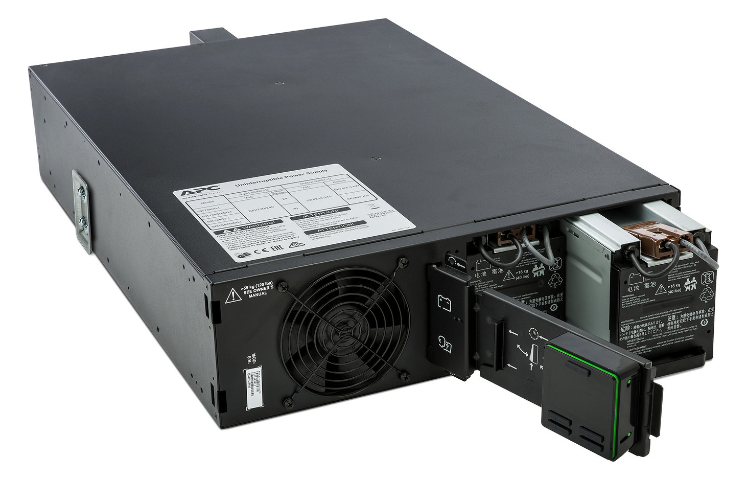 USV 482,6mm(19) Online 5000VA 3,98min 100-275V 19Zoll-Gerät 432x130x719mm