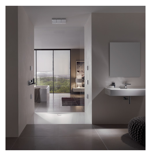 Duschfläche BetteFloor Side 3377 180x90cm, Glasur, starwhite
