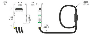 Messwandlerzähler Vierlei elektr geeicht 2000A 100-277V/N-L 173-480V/L-L Eintarif