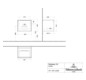 V&B Waschtisch-Unterschrank Subway 3.0 52,3x42,9x44,8cm, ohne LED/Griff Aluminium glänzend, cashmere grey