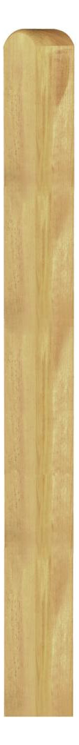 Bild Pfosten Kopf gerundet 9 x 9 x 210 cm, kd i-grün allseitig glatt - n.a.-0