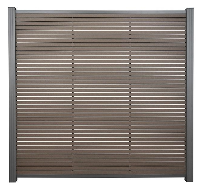 Bild HÖRVIG-Serie ANTHRAZIT 180 x 180 cm, SCHOKOBRAUN inkl. Start-& Abschluss BPC-Ste - n.a.-0