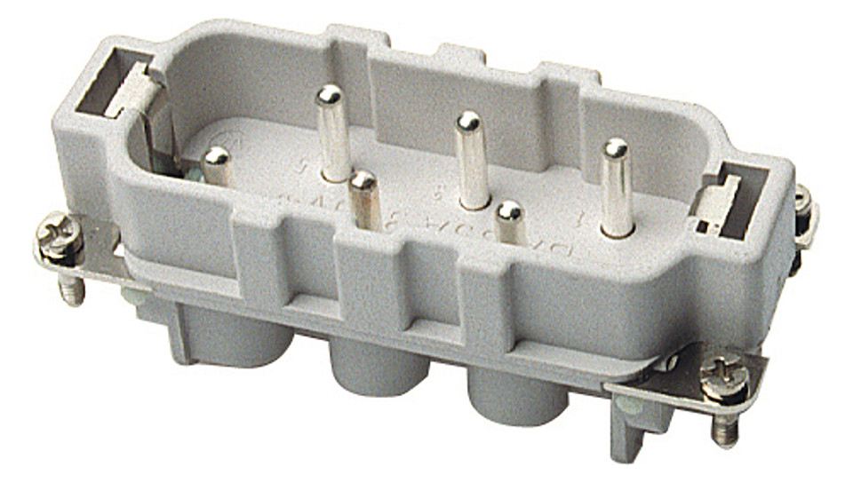 Kontakteinsatz Stift 6p Schraub 35A 500V 0,5-6qmm