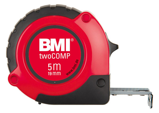 BMI-Taschenbandmaß twoCOMP - 3mx16mm