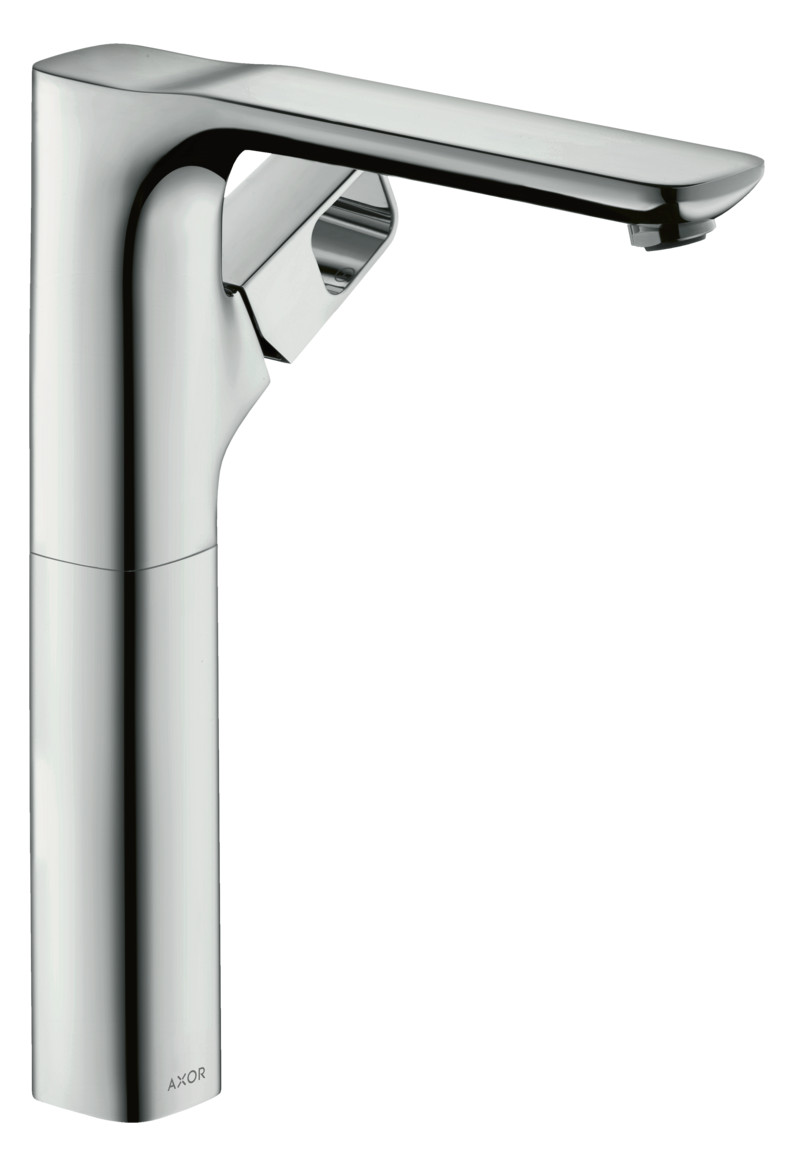 hansgrohe Waschtisch-Einhebelmischer 280 Axor Urquiola Ausladung 198mm, unverschließbare Ablaufgarnitur, chrom