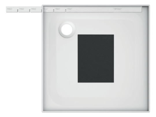 Bette Minimum-Wannenträger Flex für Duschwannen 25 mm und Duschflächen