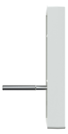 Zentralplatte TAE 3f System M akws Schraubbef aktivweiß