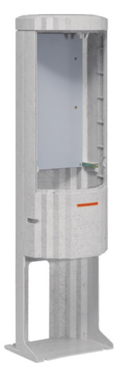 Standgehäuse GFK IP44 B360xH1350xT360mm ET360mm m.MPL geschl