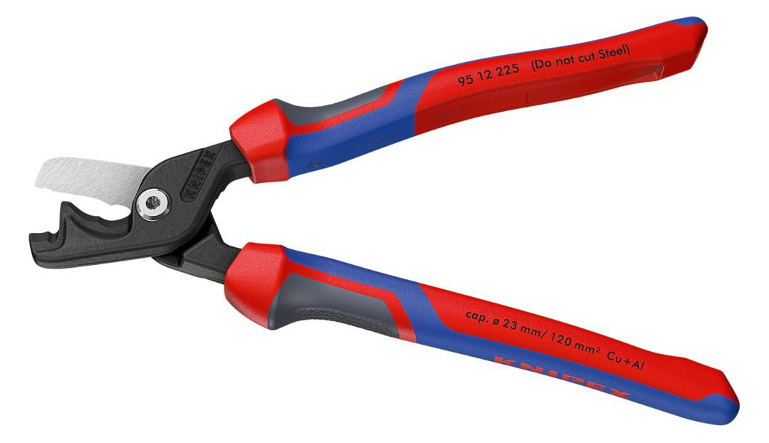 Bild Kabelschere mit Mehrkomponenten-Griffen 225mm KNIPEX-1