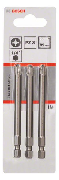 Bit Pm 3 3mm L=89mm 6,4mm(1/4) 1/4Zoll