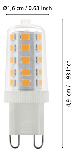 EGLO Leuchtmittel G9-LED SMD 3W   110156 