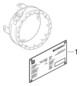 Geberit Rohrschott 90 Plus EN DN 100, Ø 110/118 mm, für Rohrdurchführung 0-90Grad