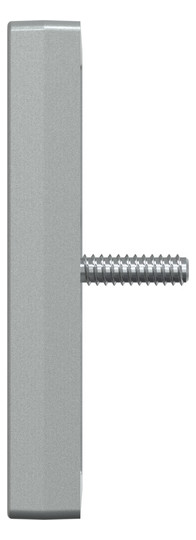 Zentralplatte Sat/TV/Radi System M alu Schraubbef 3f