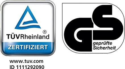 Bild Bimos Arbeitsstuhl Texon 2 weiß-meliert ESD Sitzhöhe 450-620 mm-5
