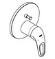 GROHE Fertigmontageset Eurostyle UP-Wannen-Einhebelmischer, offener Metall-Hebelgriff, chrom