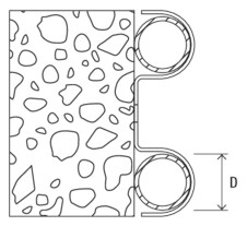 Unvermaßte Strichzeichnung