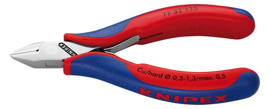 KNIPEX-Elektronik-Seitenschneider 7732 - 115 mm