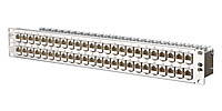 Patchpanel 48Ports 1,5HE Cat6A Schirm edst 19Zoll-Einbau 65,8x482,6x92,5mm