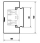 Geräteeinbaukanal ST 130x66mm ver-ws RAL9016 GEB-K besch 7700qmm 2000mm