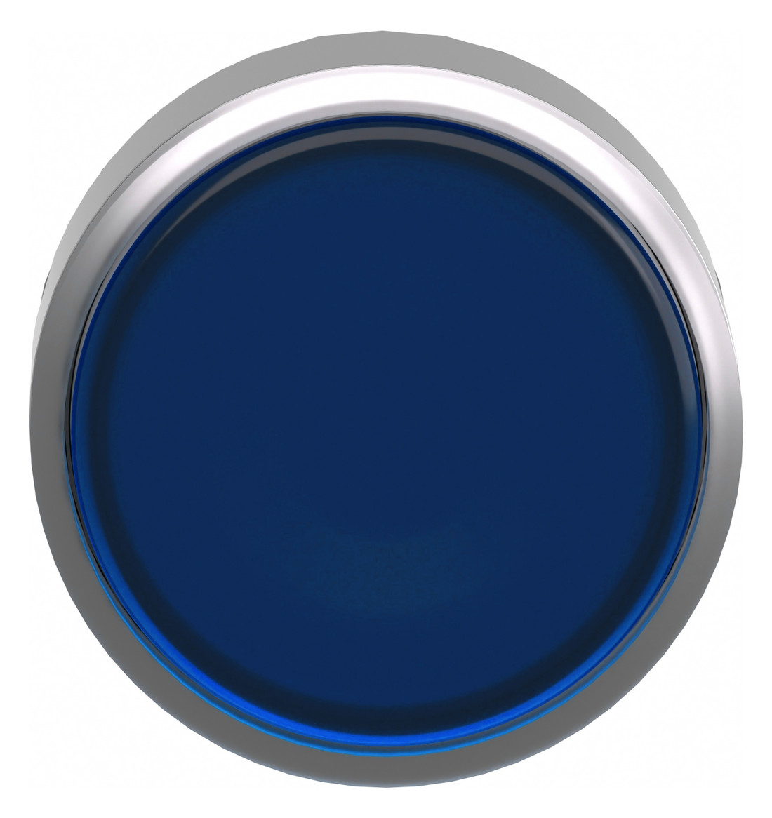 Drucktaster Front 1f bl bel.b Ø22,5mm rnd Geeignet für Beleuchtung IP66