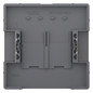 Zentralplatte USB 2f System Design ni Klemmbef m.Beschr.Feld