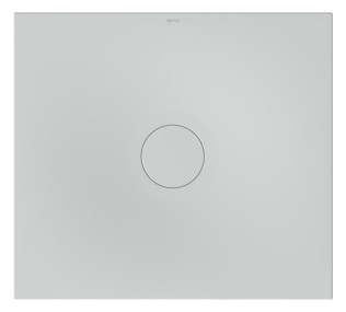Bette Duschfliese BetteAir 1000 x 900 mm, manhattan, Rechteck, glasierter Titan-Stahl, mit Minimum-Täger