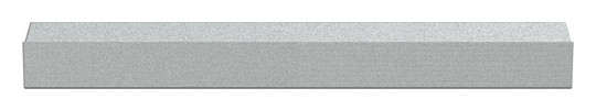 Rahmen 1f alu mt M-Pure Kst f.GEB-K Unterputzmontage Thermopl