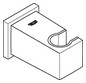 GROHE Wandanschlussbogen Euphoria Cube 1/2", mit Wandbrausehalter, hard graphite