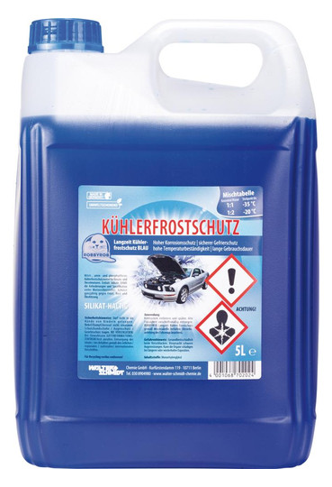 ROBBYROB-Kühlerfrostschutz, blau - 5l