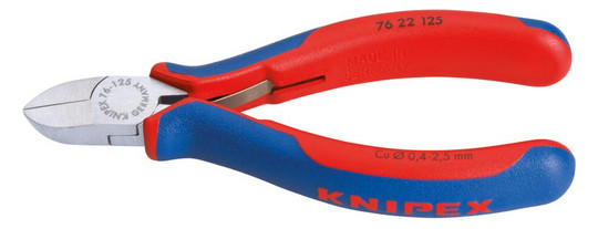 KNIPEX-Elektromechaniker-Seitenschneider 7622 - 125 mm