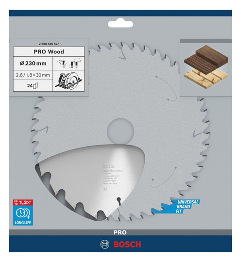 BOSCH-Kreissägeblatt Optiline Wood -...