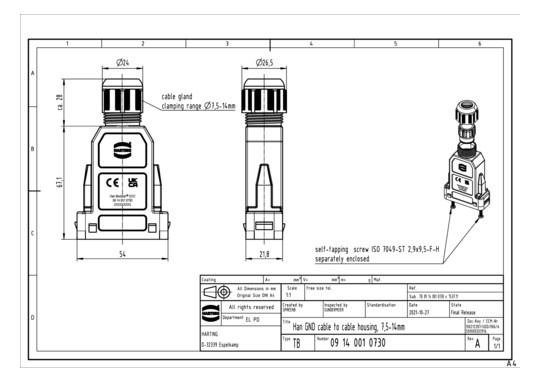 HART Han GND                 09140010730 