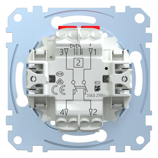 Wippschalter QuickFlex UP IP20 2p 1f 10AX