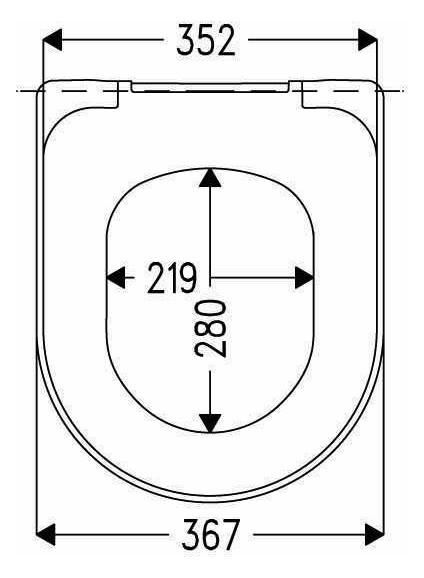 HARO WC-Sitz Spring weiß, Scharniere Edelstahl, FastFixmutter, 2-Punkt HARO WC-Sitz Spring weiß, Scharniere Edelstahl, FastFixmutter, 2-Punkt