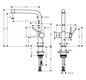hansgrohe Spültisch-Einhebelmischer 270 Talis M54 Geräteabsperrventil, 1jet, chrom