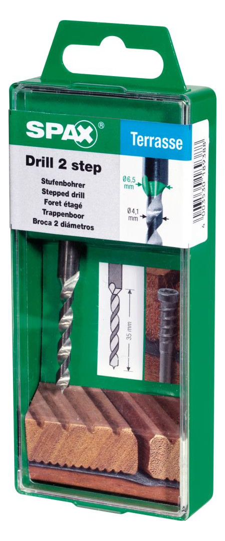 Bild Stufenbohrer DRILL 2 STEP 4,1mm/6,5mm - SPAX-1