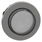 Drucktaster Front 1f ws bel.b Ø30,5mm rnd Geeignet für Beleuchtung IP66