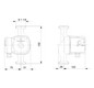 Grundfos Umwälzpumpe Serie 100 UPS 25-60 N, 230 V, G 1 1/2, 180 mm, Edelstahl