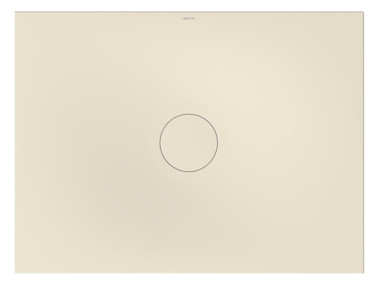 Bette Duschfliese BetteAir 1200 x 900 mm, pergamon, Rechteck, glasierter Titan-Stahl, mit Minimum-Täger