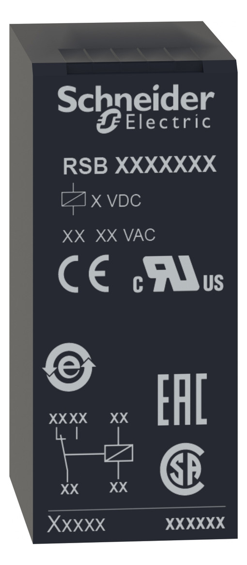 Schaltrelais 230V/AC 1W IP20 Steckanschl 12,5x29x15,7mm