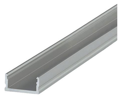 Anbauprofil alu Alu 2000x17,5x8,6mm Anbauprofil alu Alu 2000x17,5x8,6mm