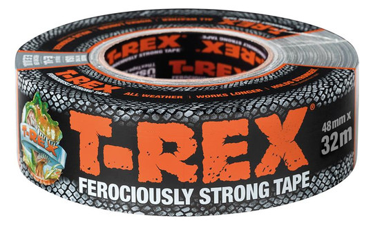 T-REX-Extremgewebeband, silber - 48mmx9,1m