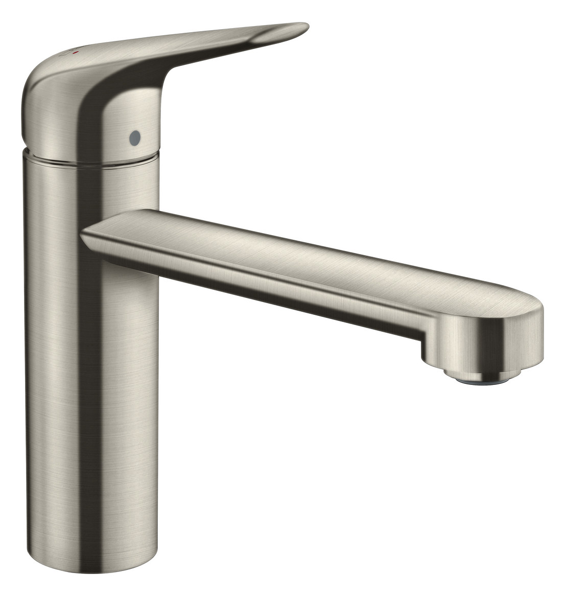 hansgrohe Spültisch-Einhebelmischer 120 Focus M42 1jet, Edelstahl-Optik