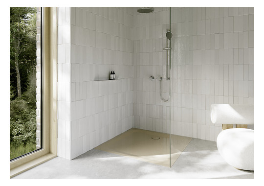 Duschwanne BetteUltra 5826 130x130x3,5cm, Glasur, bahamabeige