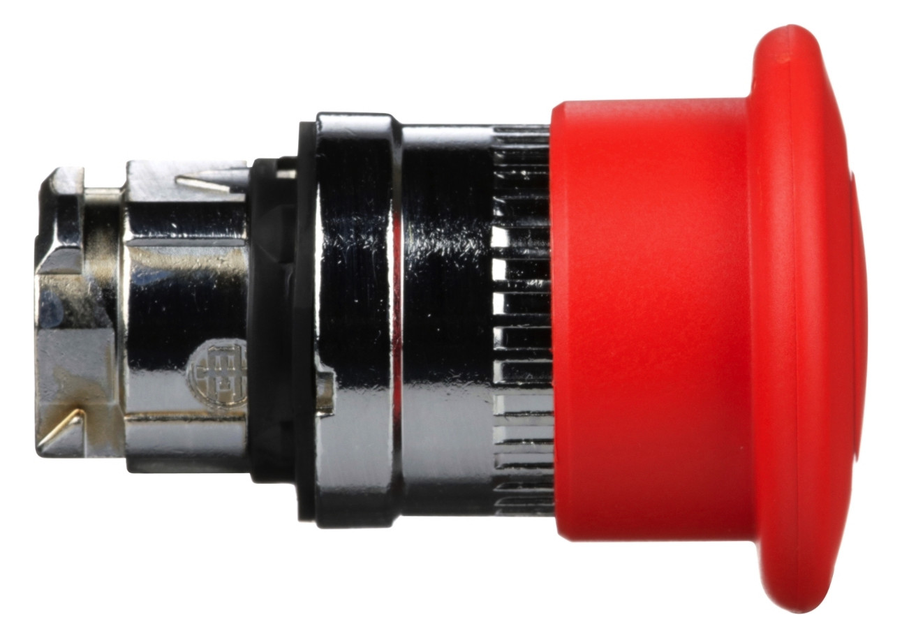 Frontelement für Not-Aus Ø22,5mm rt rnd IP66 hoch Schaltfunktion verrastend Zug