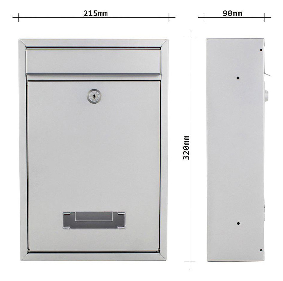Bild Briefkasten Tarvis silber - n.a.-2