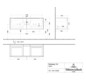 V&B Waschtisch-Unterschrank Subway 3.0 127,2x42,9x47,8cm, mit LED/Griff Volcano black, arizona oak